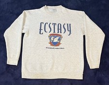 Vintage Ecstasy Carnival Cruise Lines Sweatshirt Unisex Large VTG USA READ FLAW