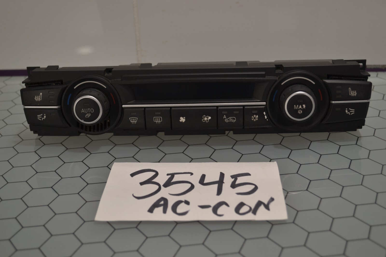 07 08 09 10 11 13 12 BMW X5 AC and Heater Control Used Stock #3545-AC