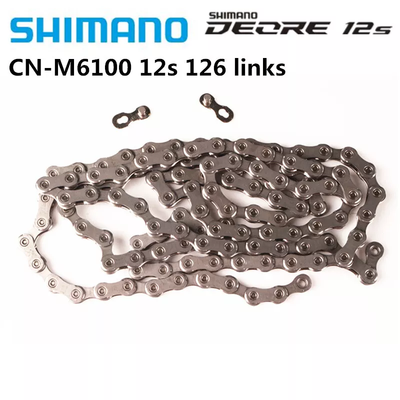 Shimano DEORE CN M6100 12 speed Chain with Quick Link 126 link eBay