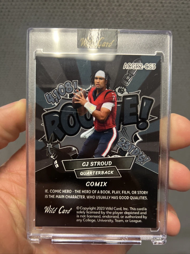 CJ Stroud Comix Rc 10/18 - Image 2 of 2