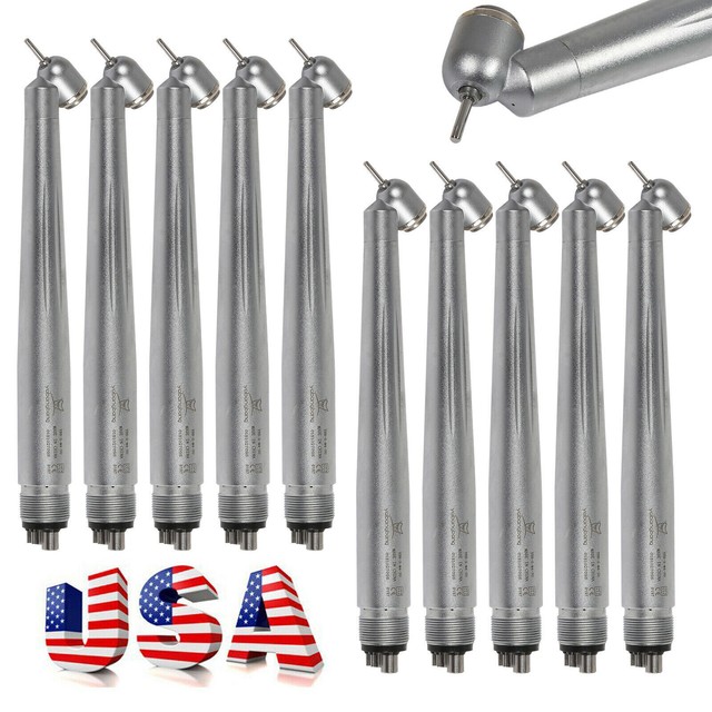 Fit NSK KaVo Dental 45 Degree Surgical Handpiece High Speed 4Holes