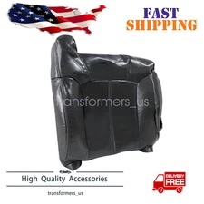 For 1999-2001 2002 Chevy Silverado Passenger Top Seat Cover Dark Gray