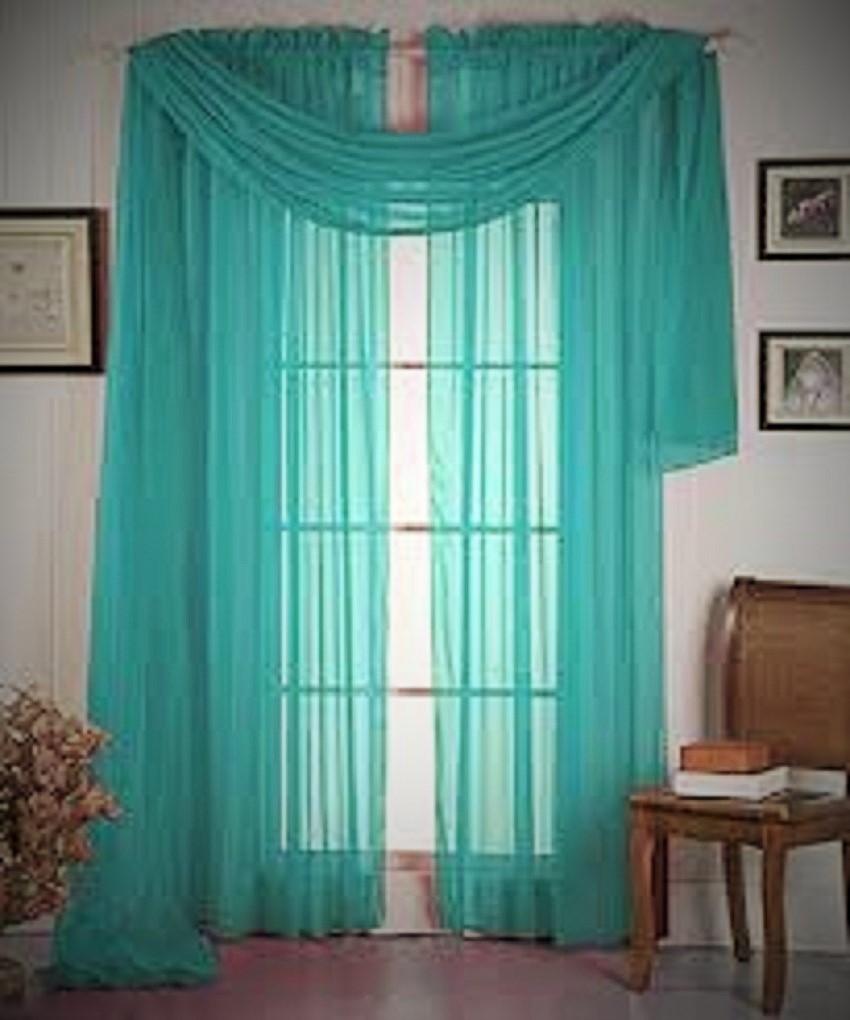 1 ELEGANCE SHEER VALANCE SCARF TOPPER SWAG WINDOW TREATMENT COVERING ALL STYLES eBay