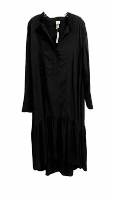 chinese dress ladies H&M Black Knitted Maxi Dress main image 1
