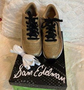 sam edelman gold sneakers