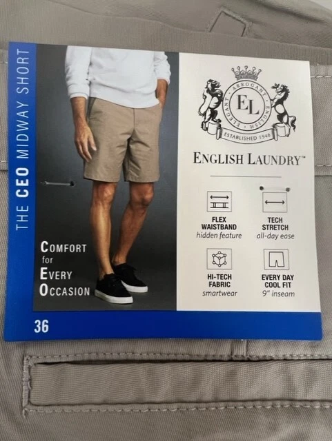 English Laundry Men s The CEO Midway Short