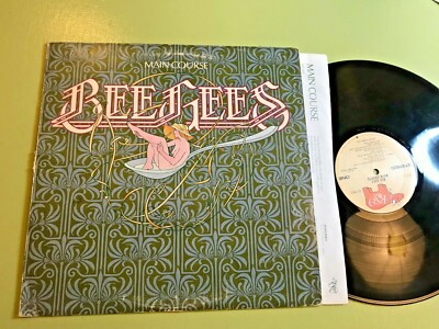 bees gees main course rso 1975 original vinyl brothers gibb so4807 lyric inr vg
