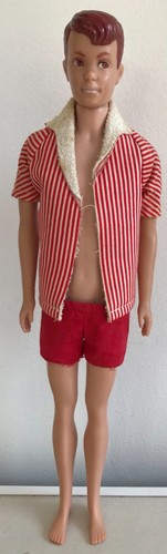 # 01000 MATTEL Poupée mannequin Allan Maillot de bain Ken 1964 vintage