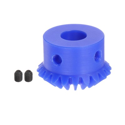 1.5 Modulus 20 Teeth 8mm Inner Hole Plastic Tapered Bevel Gear