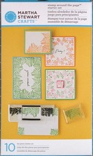 MARTHA STEWART 10PCS STAMP SET 06565d