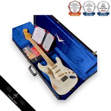 Fender Custom Shop MBS 1969 Stratocaster Heavy Relic Vintage White Built by J.