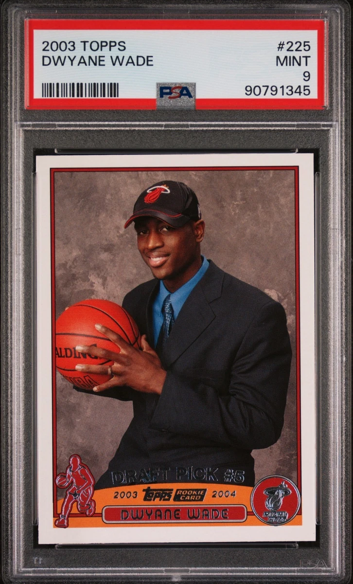 Topps Dwyane Wade Basketball Rookie Sports Trading Cards