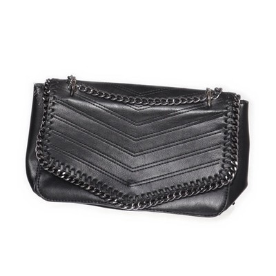 LYDC London, Umhängetasche, Damen, Schwarz, 26, 7.5, 19 cm #SdR