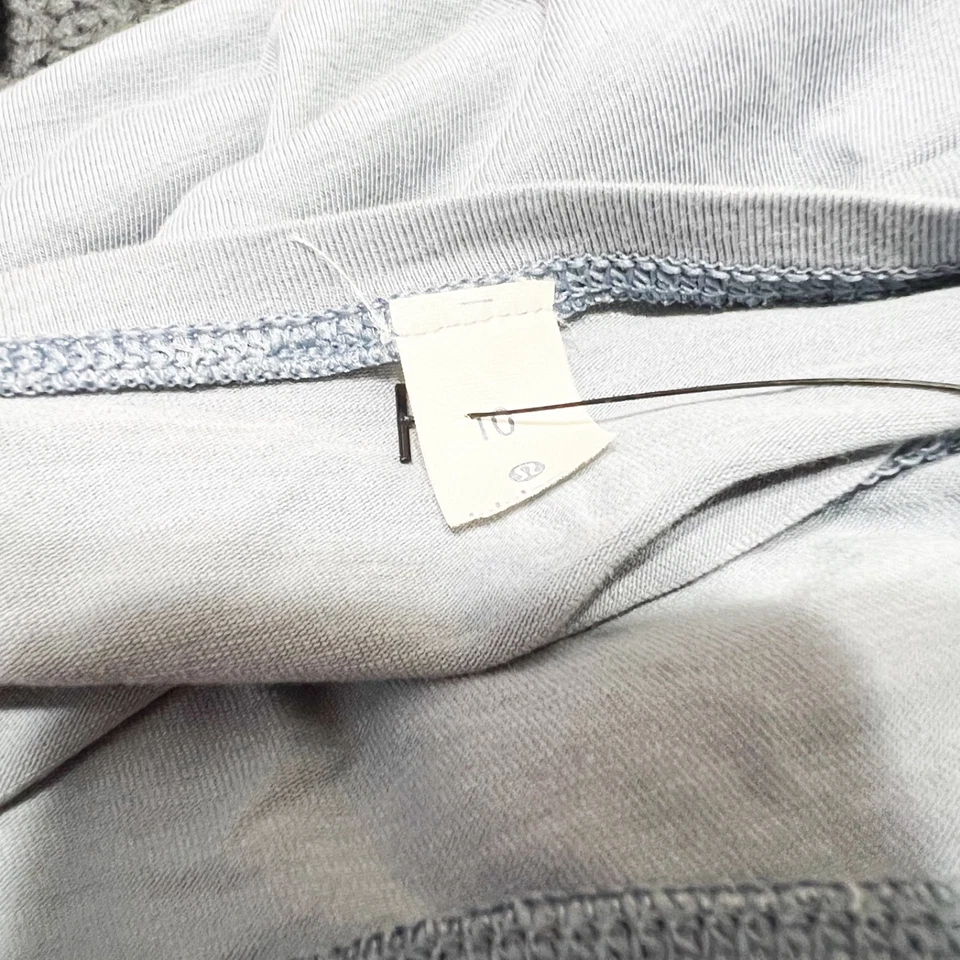 Lululemon Women's To The Point Long Sleeve Crew Neck Tee Shirt Blue Denim 10 - Image 2 of 4