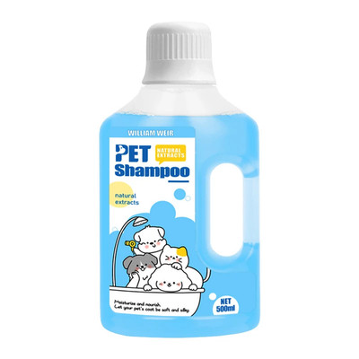 500Ml Pet Shower Gel Gentle Cleaning Deodorizing Anti-Itching Long-Lastin Fragra
