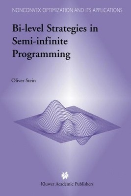 Stein - Bi-Level Strategies in Semi-Infinite Programming - New hardbac - X555z