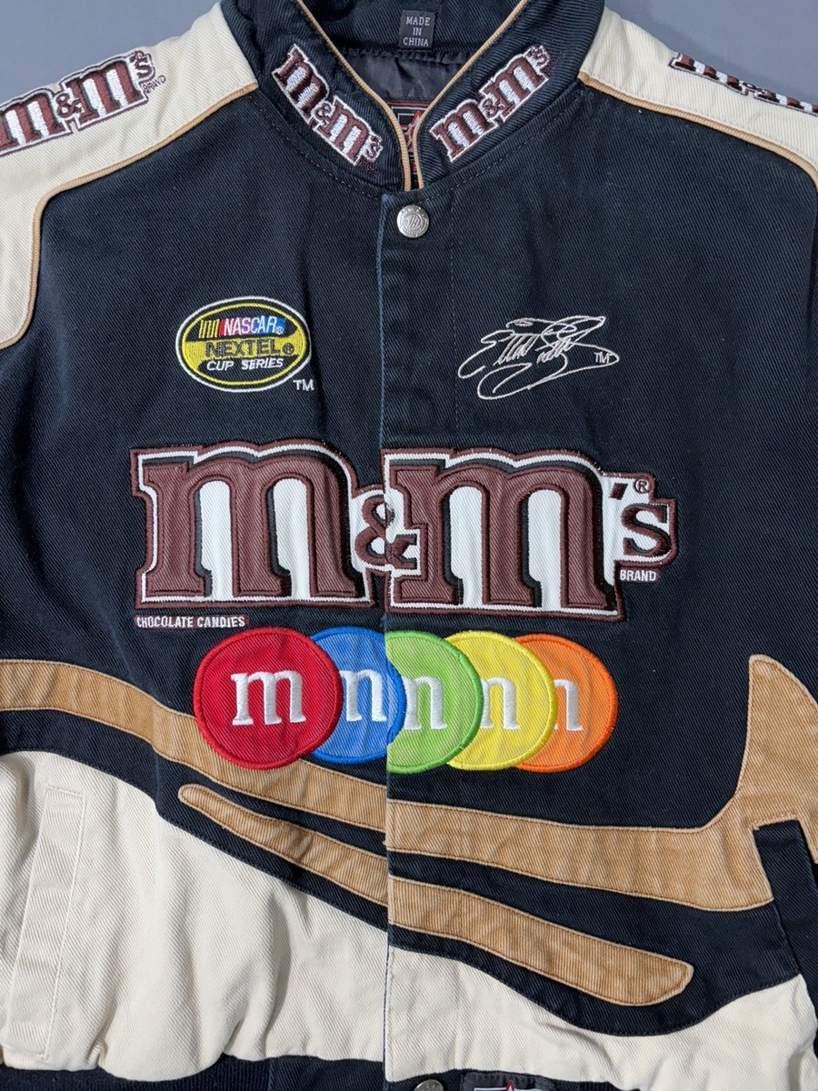 VINTAGE M&M NASCAR Racing Jacket #38 Elliot Sadler Size 2XL JH