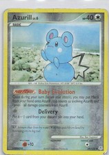Azurill Reverse Holo Common Diamond and Pearl 69/130 HP on eBay