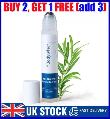 Be Bodywise Rosemary Hair Growth Serum (Roll On) | 3% Redensyl & 2% Anagain HOT