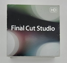 Apple Final Cut Studio HD Retail MB642Z/A Final Cut Pro 7 Complete Box Manuals