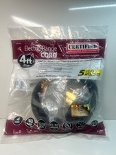 Certified Appliance Accessories 4Ft Electric Range Cord 4-Wire 40Amp 125/250V UL
