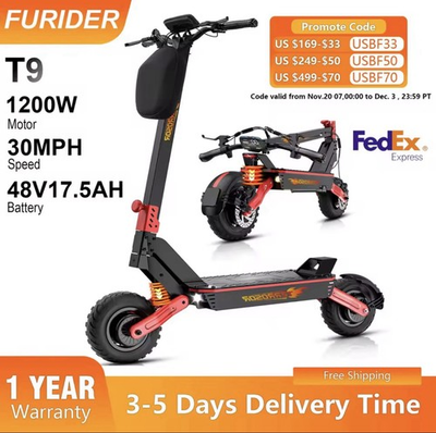 #ad #ad Foldable Electric Scooter For Adult 1200W 11in Off Road Tires $690.00