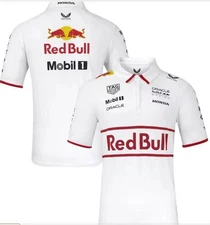 Max Verstappen Red Bull Racing F1 Team 2025 White Japan Suzuka GP Polo Shirt