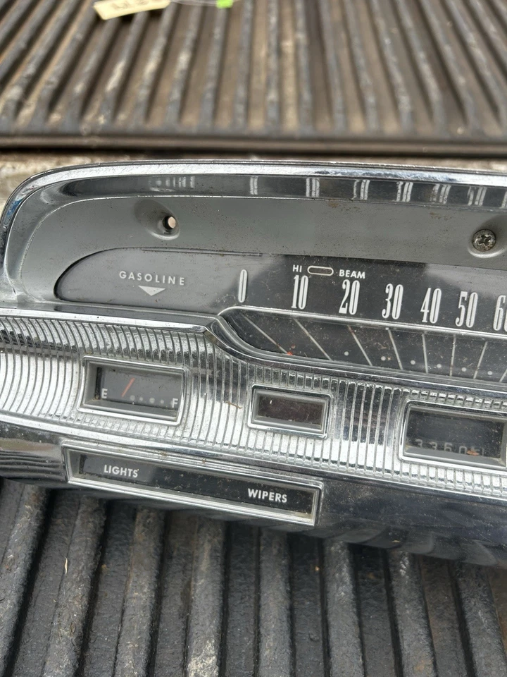 1960-1963 Falcon Gauge Cluster, Mercury Comet Gauge Cluster, Dash Cluster, Gauge - Image 3 of 4