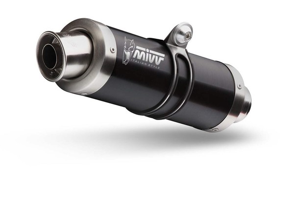 Mivv Gp = SchalldäMpfer Auspuffanlage Inox Schwarz Triumph-image