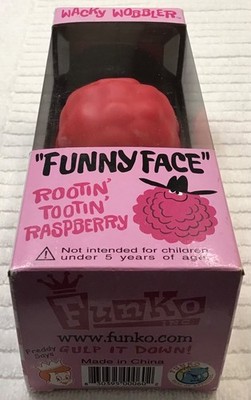 FUNNY FACE ROOTIN' TOOTIN' RASPBERRY ULTRA RARE FUNKO WACKY