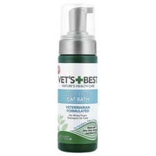 Waterless Cat Bath, No-Rinse Foam Shampoo For Cats, 4 fl oz 118 ml