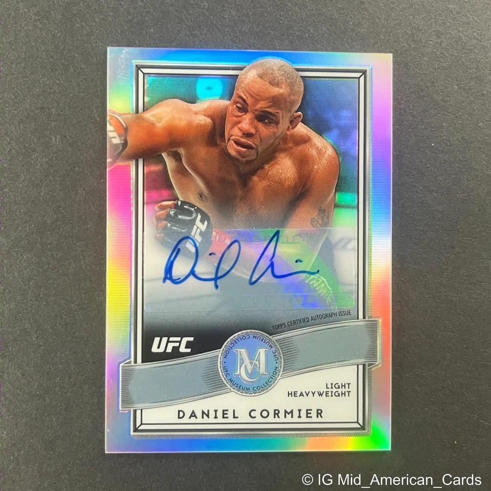 2017 Topps Museum Collection DANIEL CORMIER Refractor Auto 2/5 - Image 3 of 4