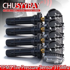 Set 4pcs GM 13581558 TPMS Sensor For Cadillac Escalade 2015-2020