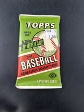 2004 Topps Heritage Baseball Factory Sealed Hobby Pack Griffey Jr Jeter HOF