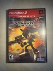 Shadow The Hedgehog Greatest Hits - Sony Playstation 2 PS2