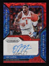 2020-21 Panini Prizm Sensational Signatures Choice Obi Toppin #SS-OTP Auto 0d44