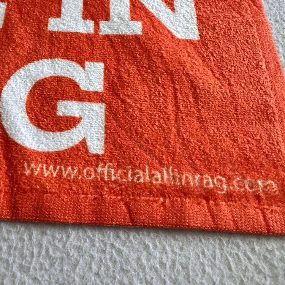 El Oficial Todo en Trapo Clemson Tigers Toalla Pata Estampado Gráfico Naranja Golf Nuevo Foto 4 de 4