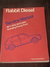 Vw Rabbit Diesel Pickup Truck Shop Service Manual 1977 1978 1979 1980 Vw Rabbit Diesel Pickup Truck Shop Service Manual 1977 1978 1979 1980