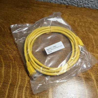 7-foot yellow Cat.5e UTP patch cord, model number 798844
