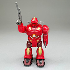 Cybotronix M.A.R.S. Motorized Attack Robo Squad Red Toy Robot Action Figure Rare