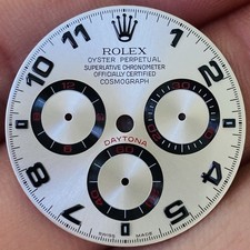 Rolex Silver Racing Dial For Daytona Model Ref 116519 116509 116520 116506