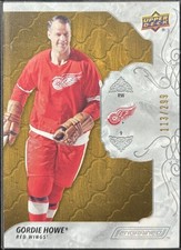 2019-20 UD Engrained Gordie Howe 49 Base 113/299