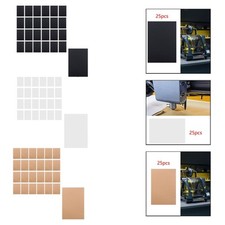 25 Pieces Laser Engraving Marking Paper Laser Engraving Materials for H2D