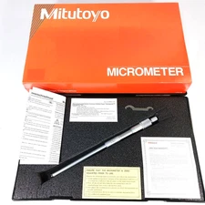 Mitutoyo Groove Micrometer 146-222 GVM-25NR 0-25 mm 0.01mm From Japan / AJ141T