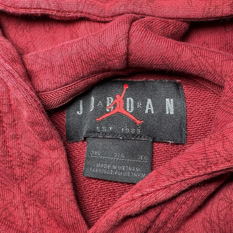 Oklahoma Sooners толстовка с капюшоном Jordan совершенно футбол толстовка красный длинным рукавом мужчин 3XL - Изображение 4 из 4