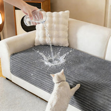 100 Waterproof Couch Cover for Sofa, Couch Covers for Dogs, Non Slip Back Pet S