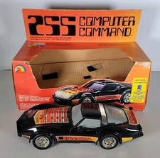 1980 LJN 255 Computer Command Corvette Programmable Toy Car Untested As-Is VTG