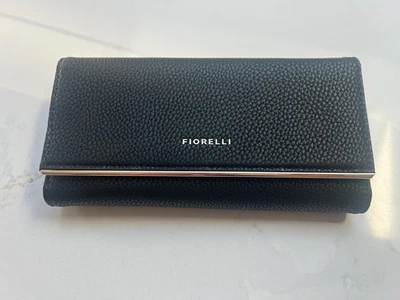 Fiorelli Carmen Large Purse - Black (Brand New)
