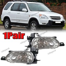 1Pair Front Bumper Lamp For HONDA CR-V RD5 RD7 2002 2003 2004 Fog Lamp（NO bulb）
