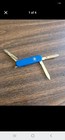 Eddie Bauer 4-Tool Multi-Tool Pocket Knife Scissors 2in Blade Blue Lanyard — photo 2